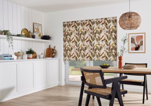 Tropical Palm Fiesta Kitchen Roller Blind